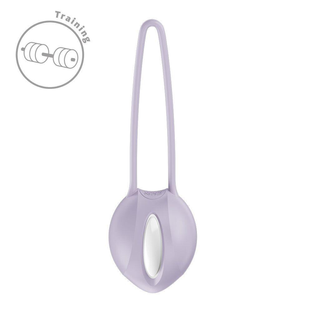 Вагінальна кулька Fun Factory SMARTBALL UNO Purple, одинарна, діаметр 3,6 см Sex Aura Київ - фото 2