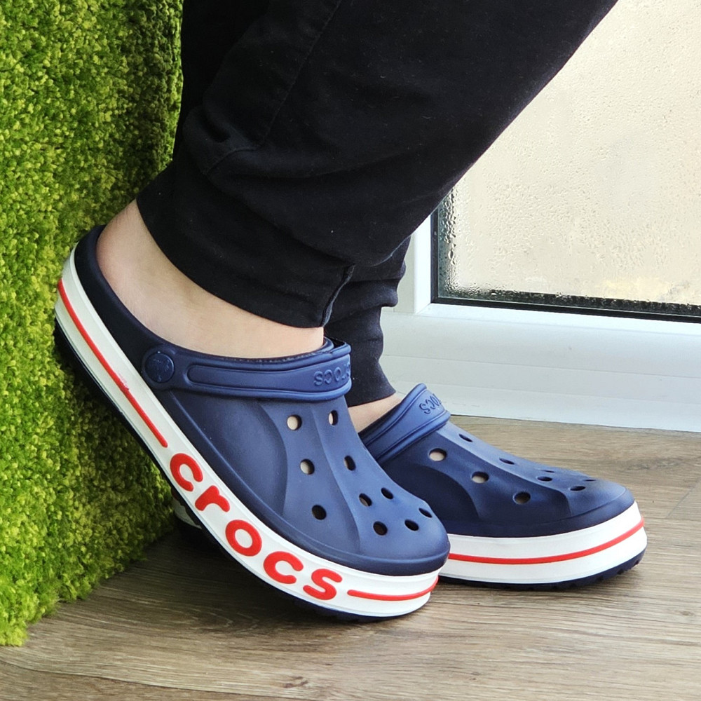 Жіночі Крокси Сині капці CROCS Шльопанці (розміри: 34,35,36,37,38) Дніпро - фото 1