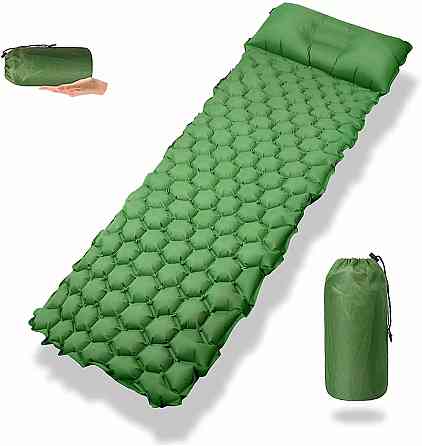 Надувний туристичний килимок-матрац 190x60x5 см WMC-TRI-017 Одесса