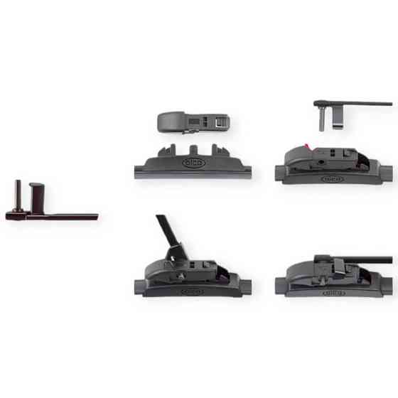 Адаптер двірника 6/8 slim top (2шт) щітки Мукачево