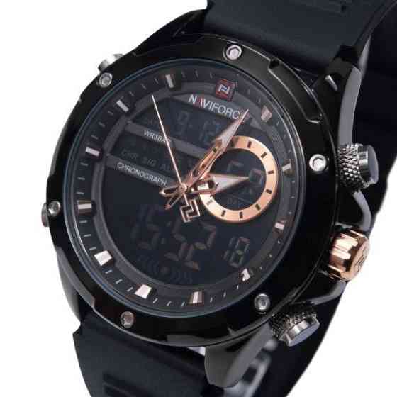 Годинник чоловічий армійський Naviforce Pride Darkside (2 ремінці) Київ