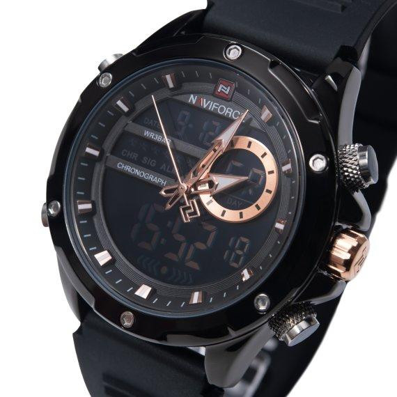 Годинник чоловічий армійський Naviforce Pride Darkside (2 ремінці) Київ - фото 2