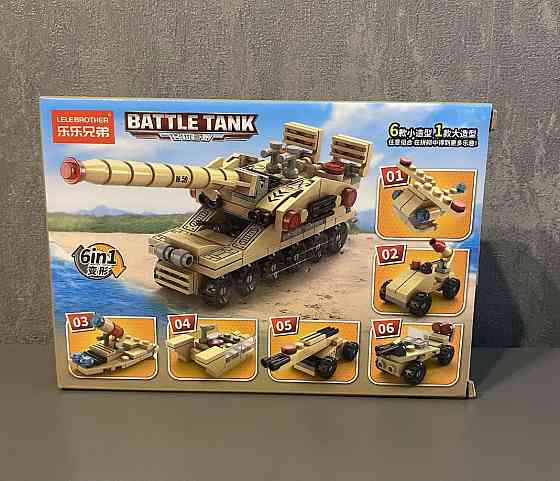 Конструктор LeleBrother военная техника 6в1 135 деталь совместимый с lego лего Киев