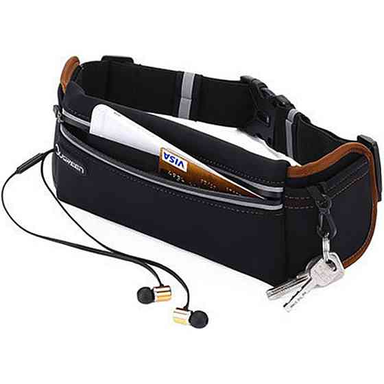 Сумка на пояс для бігу UGREEN LP112 Outdoor Running Waist Belt Pack (Black(UGR-20818) Миколаїв