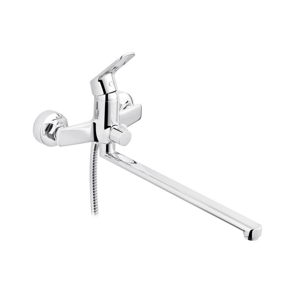 Смеситель для ванны Kroner KRP Dorn с душевым гарнитуром - C070 Киев - изображение 2