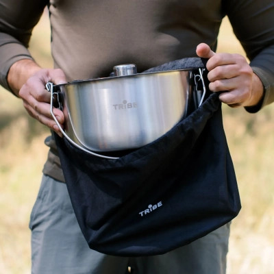 Котел туристичний Tribe Fire Pot 5,4 л сталевий (T-FH-0006-metal) Вінниця - фото 7