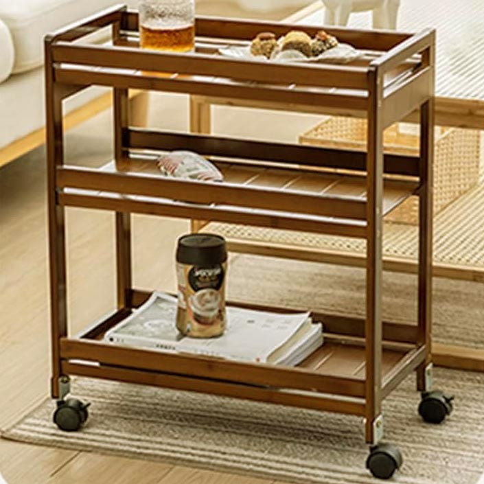 Етажерка для ванної на коліщатах "Ленсінг" терракот Миколаїв - фото 1