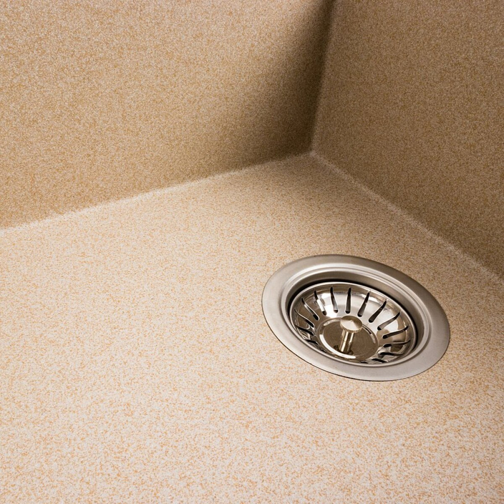 VALESO Гранітна мийка для кухні VALESO AZURIT 7950 матова Сафарі Коломия - фото 9