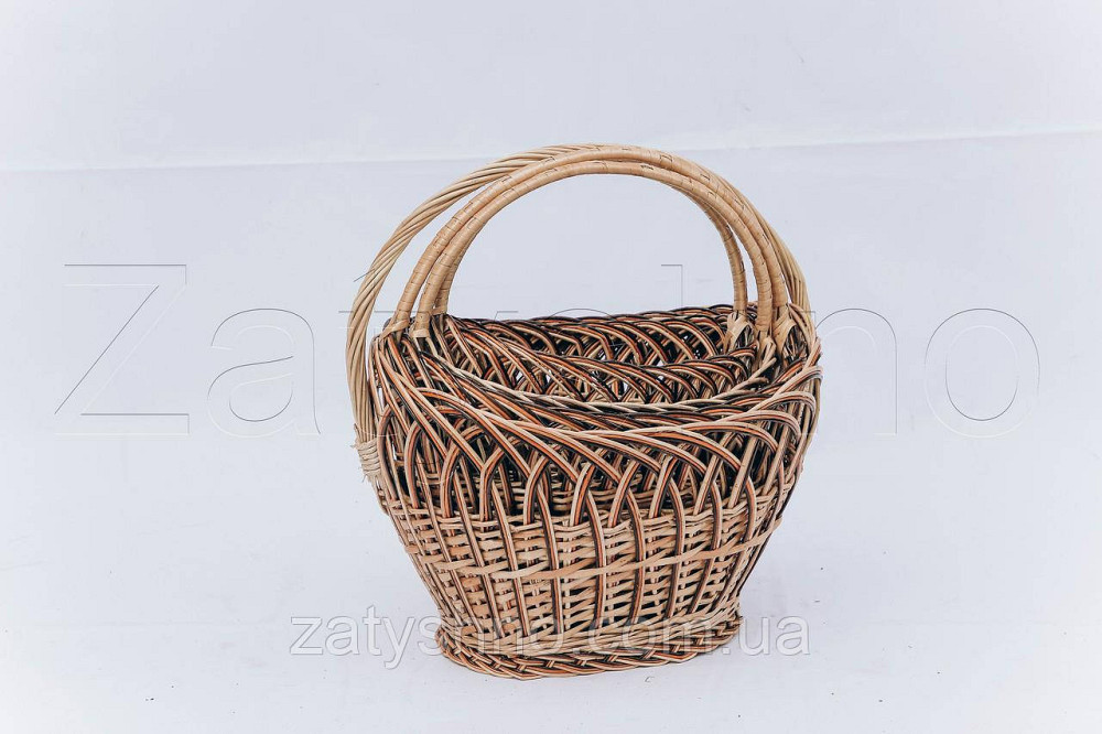 Плетеная корзина на Пасху из лозы | корзина пасхальная | корзина на Пасху Киев - изображение 3