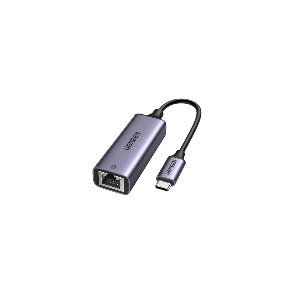 Перехідник USB 3.1 Type-C to Ethernet RJ45 1000 Mb CM199 Ugreen (50737) Київ - фото 1