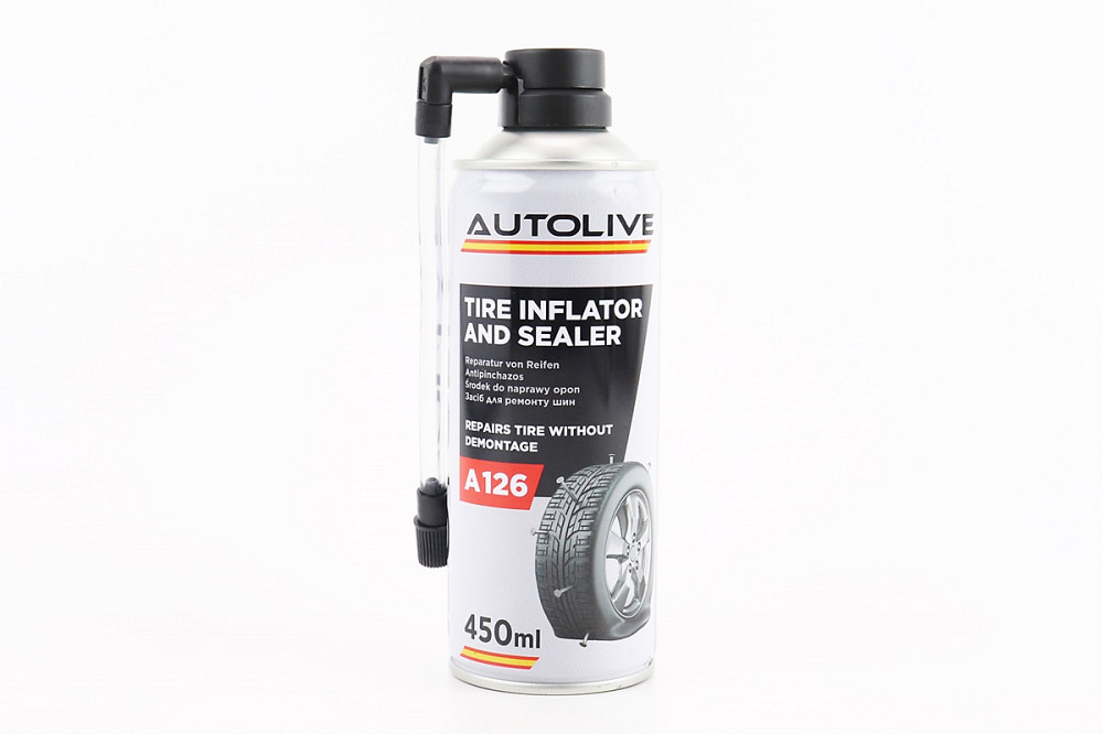 Герметик для швидкого ремонту шин "TIRE INFLATOR SEALER", Аерозоль 450ml Київ - фото 1