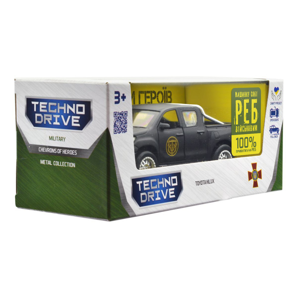 Автомодель серії Шеврони Героїв - Toyota Hilux - Спартан Дніпро - фото 7