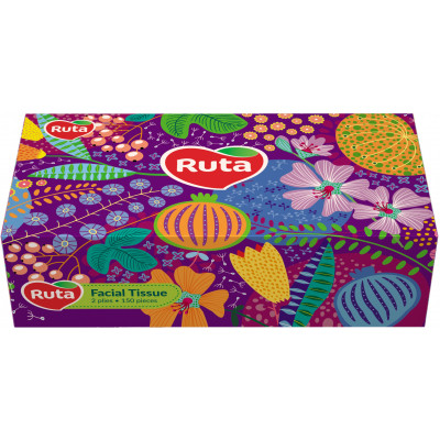 Серветки косметичні Ruta 2 шари 150 аркушів (4820023744714) Вінниця - фото 1