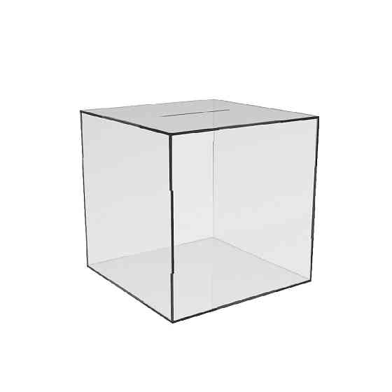 Коробка акриловая EKOSTAR 200х200х200 с крышкой Киев