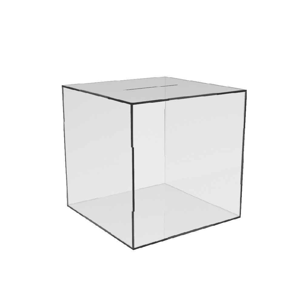 Коробка акриловая EKOSTAR 200х200х200 с крышкой Киев - изображение 2