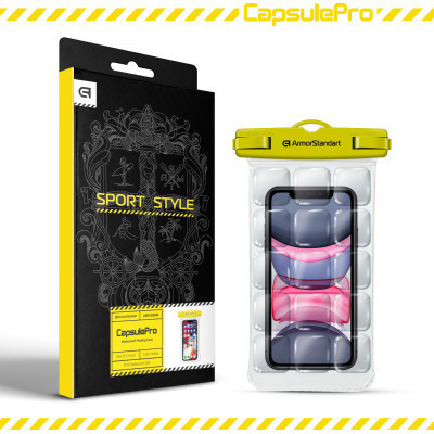Чехол для мобильного телефона Armorstandart CapsulePro Waterproof Floating Case Yellow (ARM59235) Винница - изображение 7