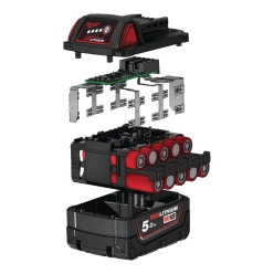 Професійний акумулятор MILWAUKEE, M18 B5 5.0Ah (4932430483) Київ