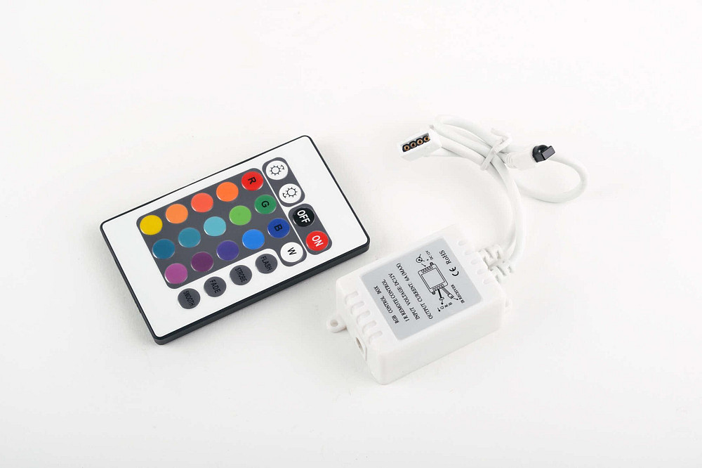 RGB-контролер (ІК ПДУ, 24 кнопки) Київ - фото 1