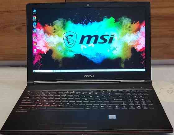 Ноутбук MSI GP 63 8RE / 15.6" 120Hz./ i7-8750H/ GTX 1060 6Gb / RAM16GB. Київ