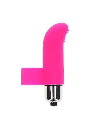 Вібратор на палець Tickle Pleaser рожевий, 8 х 2 см Sex Aura Київ