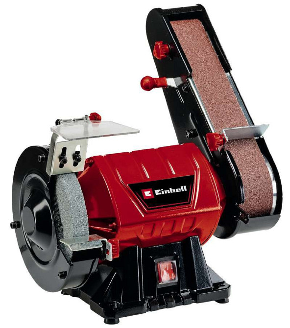 Мощное точило дисково-ленточное (гриндер) Einhell TC-US 350 : 350 Вт, 150 мм круг электроточило Киев - изображение 1