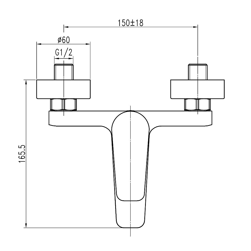 Змішувач для ванни TOPAZ CAPRI TCA-15101-H43 картридж D35 (комплект) Тернополь - изображение 7