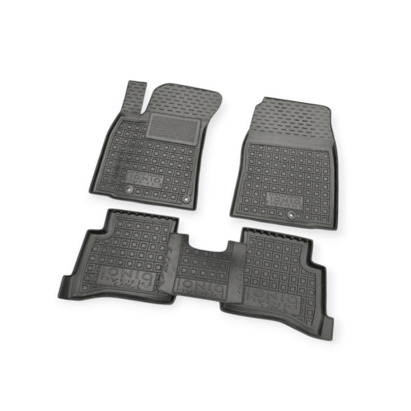 Килимки Хюндай loniq (hybrid) usa 2016-> mod борт 2,5 см, з перемичкою салону Мукачево - фото 1