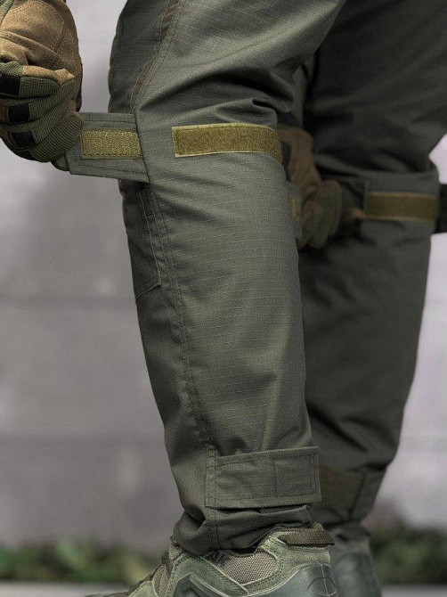 Штурмовые тактические штаны TIRENES  олива   ВТ5063 Одесса - изображение 6