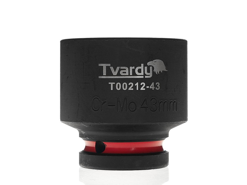 Головка ударна "Tvardy" з хром-молібденової сталі (Cr-Mo)  3/4"  6-гранна 43 мм Київ - фото 1