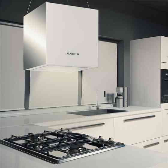 Люстра вытяжка потолочная вытяжка LED стекло зеркальное белый белый (Германия, читать описание) Ровно