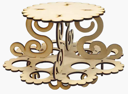 Пасхальна підставка із завитками 