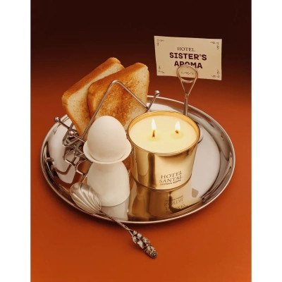 Ароматическая свеча Sister's Aroma Hotel Santal 150 г (4820227786169) Винница - изображение 3