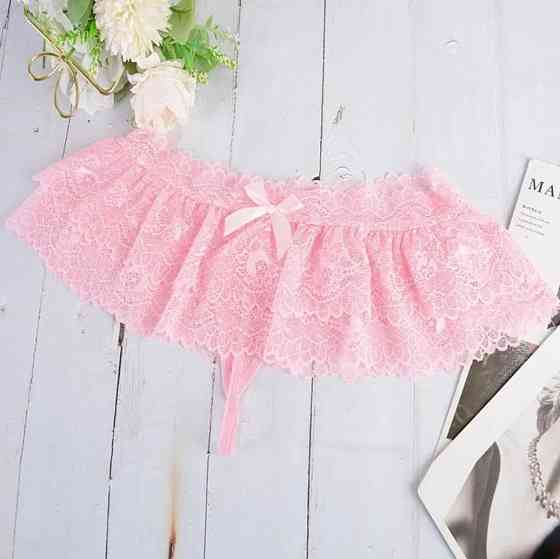 Стринги юбка эротическая one size розовый Киев