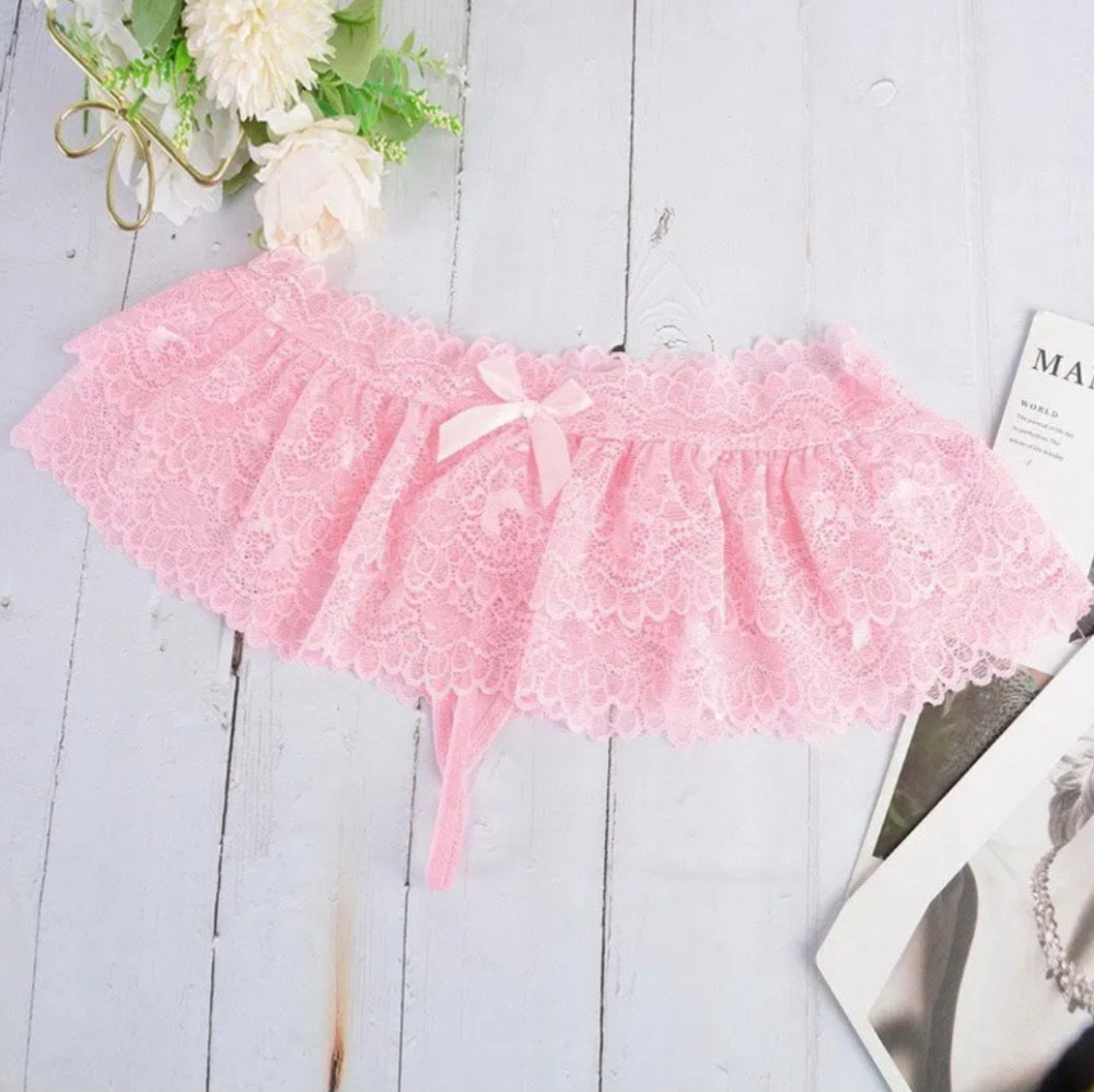 Стринги юбка эротическая one size розовый Киев - изображение 3