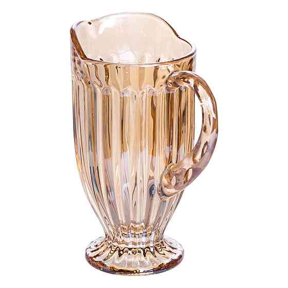 Yiwu Набір глечик 1 л зі склянками 6 (шт) по 300 мл для напоїв, лимонадів, соку, води, мохіто П Коломия