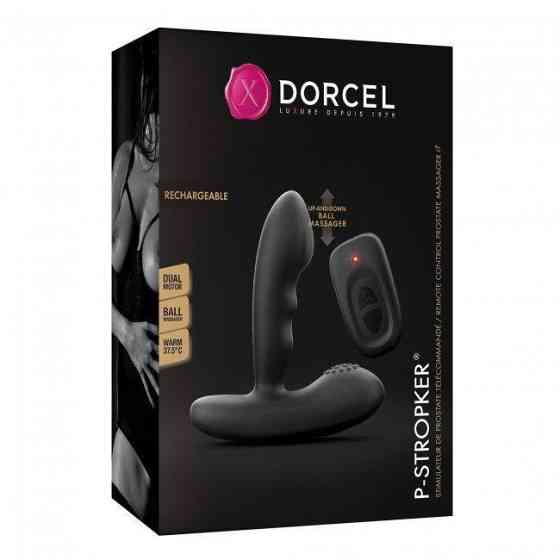 Массажеры простаты Dorcel P-Stroker с пультом ДУ, подогревом и точечным массажем, два мотора Sex Aura Киев