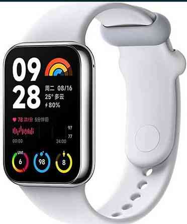 Фитнес -Браслет : Xiaomi Smart Band 8 Pro Light Grey/ Black. Киев