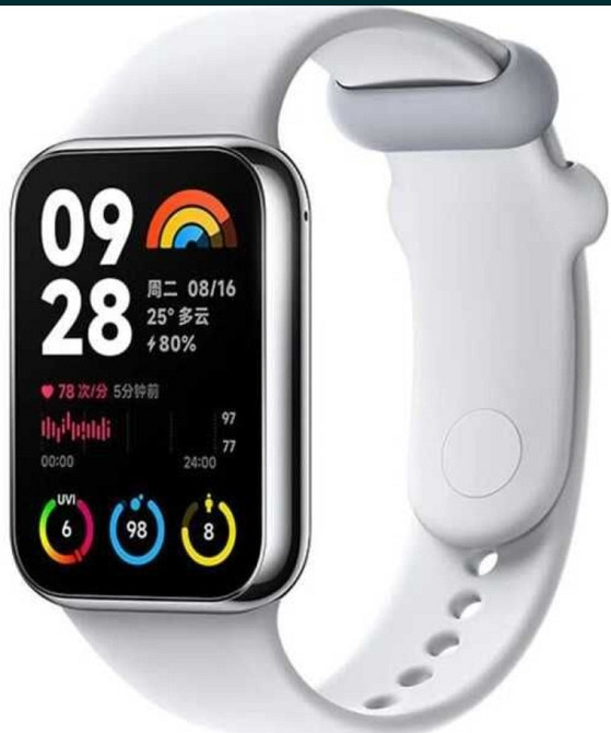 Фитнес -Браслет : Xiaomi Smart Band 8 Pro Light Grey/ Black. Киев - изображение 3