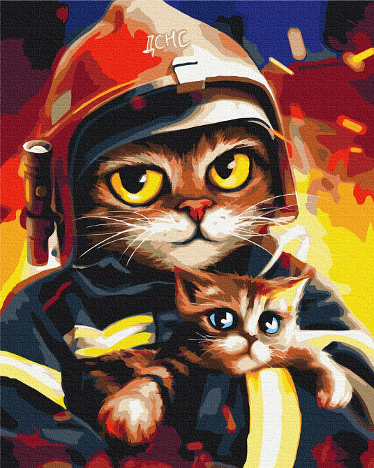 Котик ГСЧС ©Марианна Пащук Киев - изображение 1
