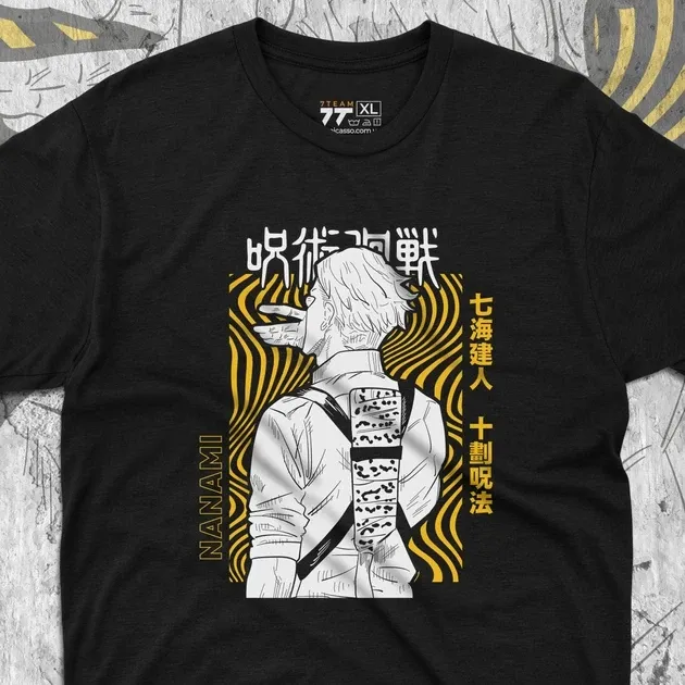 Футболка мужская с принтом Магическая Битва Кенто Нанами Размер 48 Днепр - изображение 4