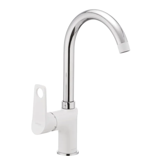 Кухонний змішувач білий Mixxus Dallas 014 (MX0030) Київ