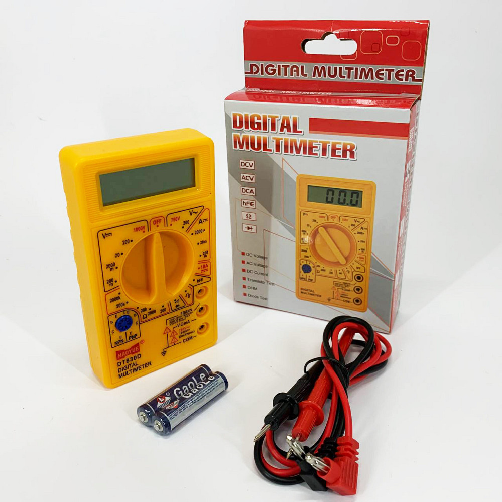 Тестер професійний HAOYUE, Тестер напруги постійного струму, Цифровий мультиметр для струму LP-32 Львів - фото 8