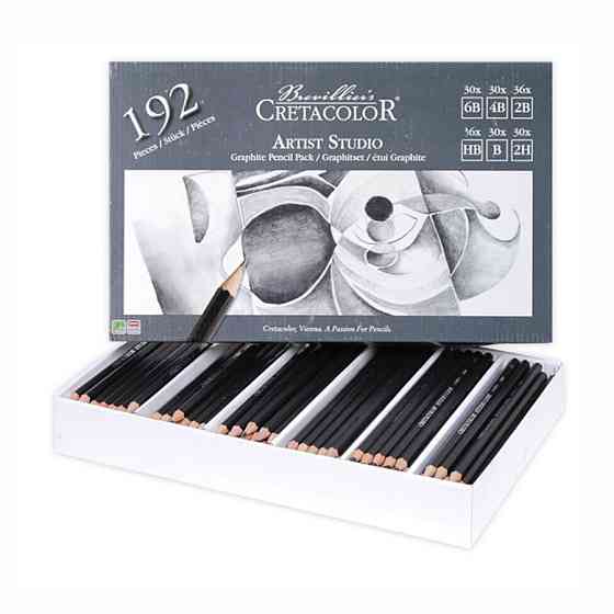 Карандаши для школьных занятий 192шт Cretacolor Киев