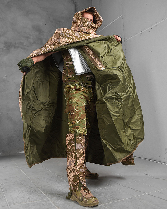 Пончо анти тепловізор піксель водонепроникний бахіли тент Одеса - фото 1