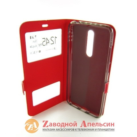 Чохол книжка Meizu M6T Smart Case red Одеса - фото 6