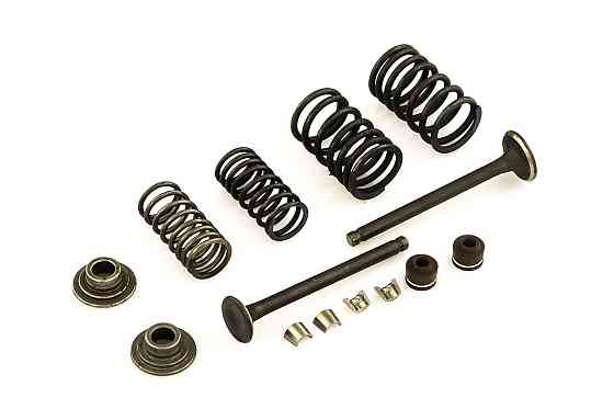 Клапаны (пара, в сборе) скутер 4 Т китай 80 (L-66mm) Мукачево