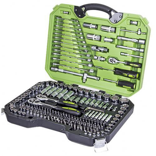 Універсальний набор інструменту 1/4" & 3/8"&1/2" , 218 предм (НГ-4218П) Alloid Одеса - фото 10