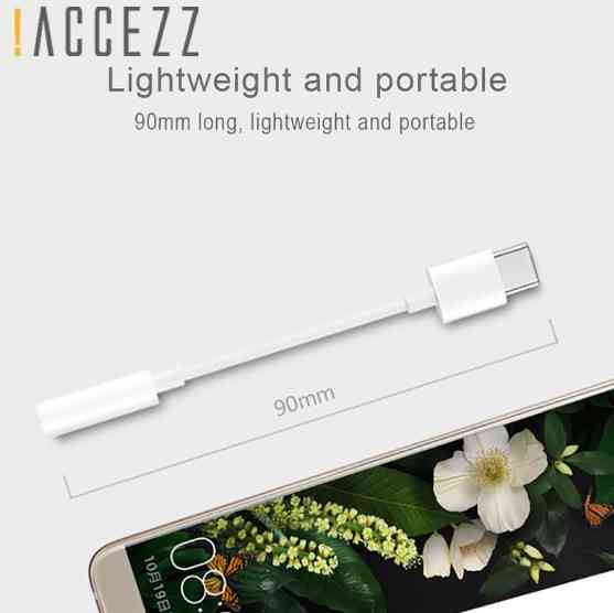 Переходник ACCEZZ Type-C - 3,5 jack Київ