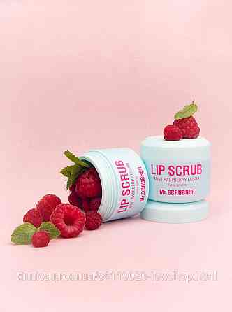 Cкраб для губ Lip Scrub Mint Raspberry eclair із ароматом м’ятно-малинового еклера Mr.SCRUBBER 35 г Чернівці