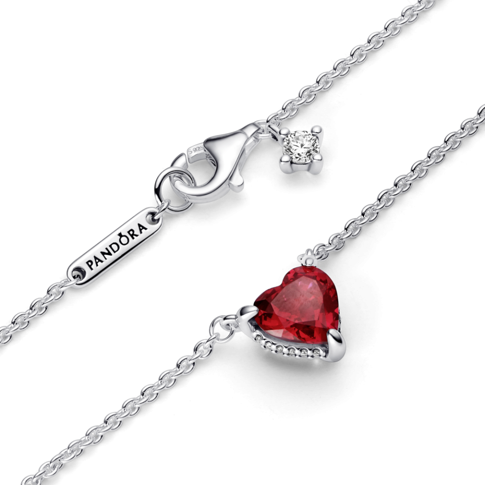 Срібне намисто Пандора "Червоне серце" MasterSem Київ - фото 3